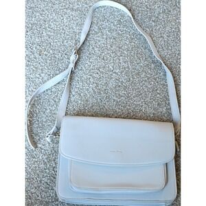 Pixie Mood Light Blue Medium Crossbody Bag Zip Closure Adj Strap Pockets